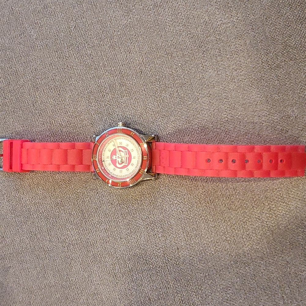 Juicy Couture pink jelly watch